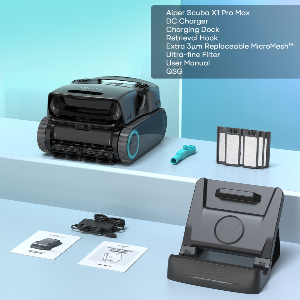 Aiper Scuba Pro Max Cordless Robotic Pool Cleaner