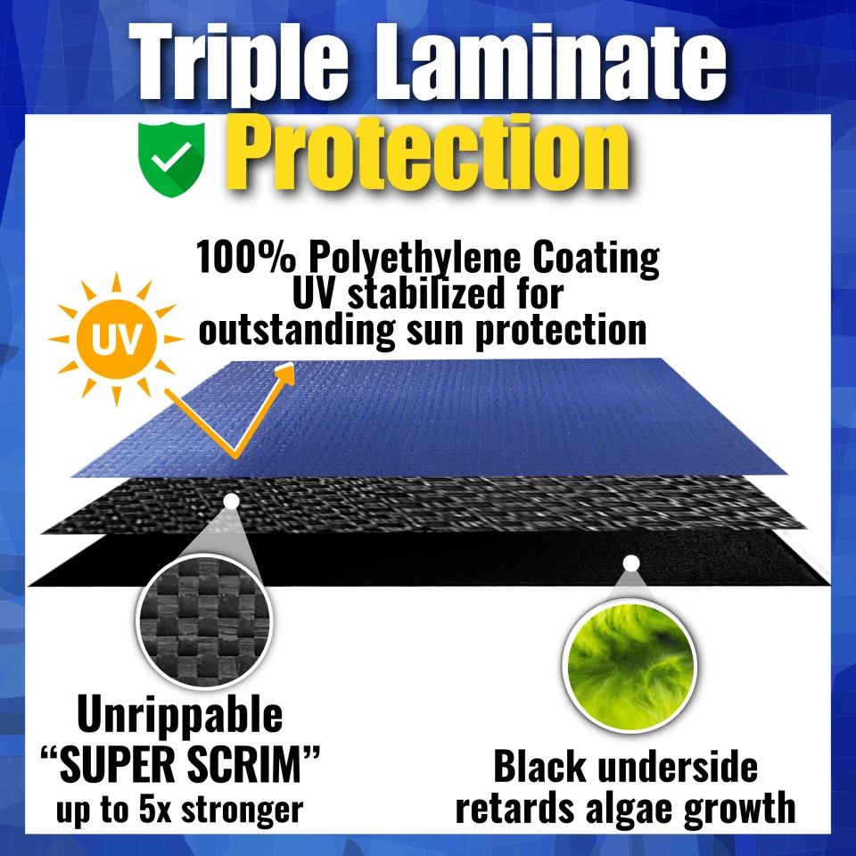 Unrippable Winter Pool Cover for Inground Pools