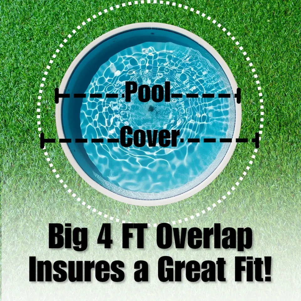 Freetime Fun UnRippable Winter Cover for Aboveground Pools 