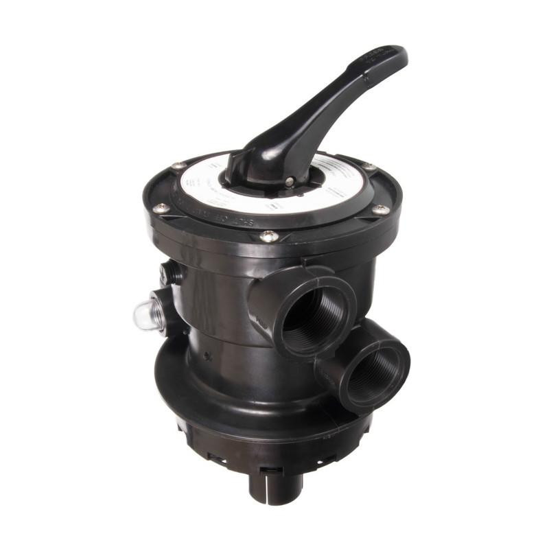 Custom Molded Products Replacement Top Mount Valve for Hayward SP0714T - 1.5" FPT 7-Way Multiport Valve for Pool & Spa Filtration Systems 