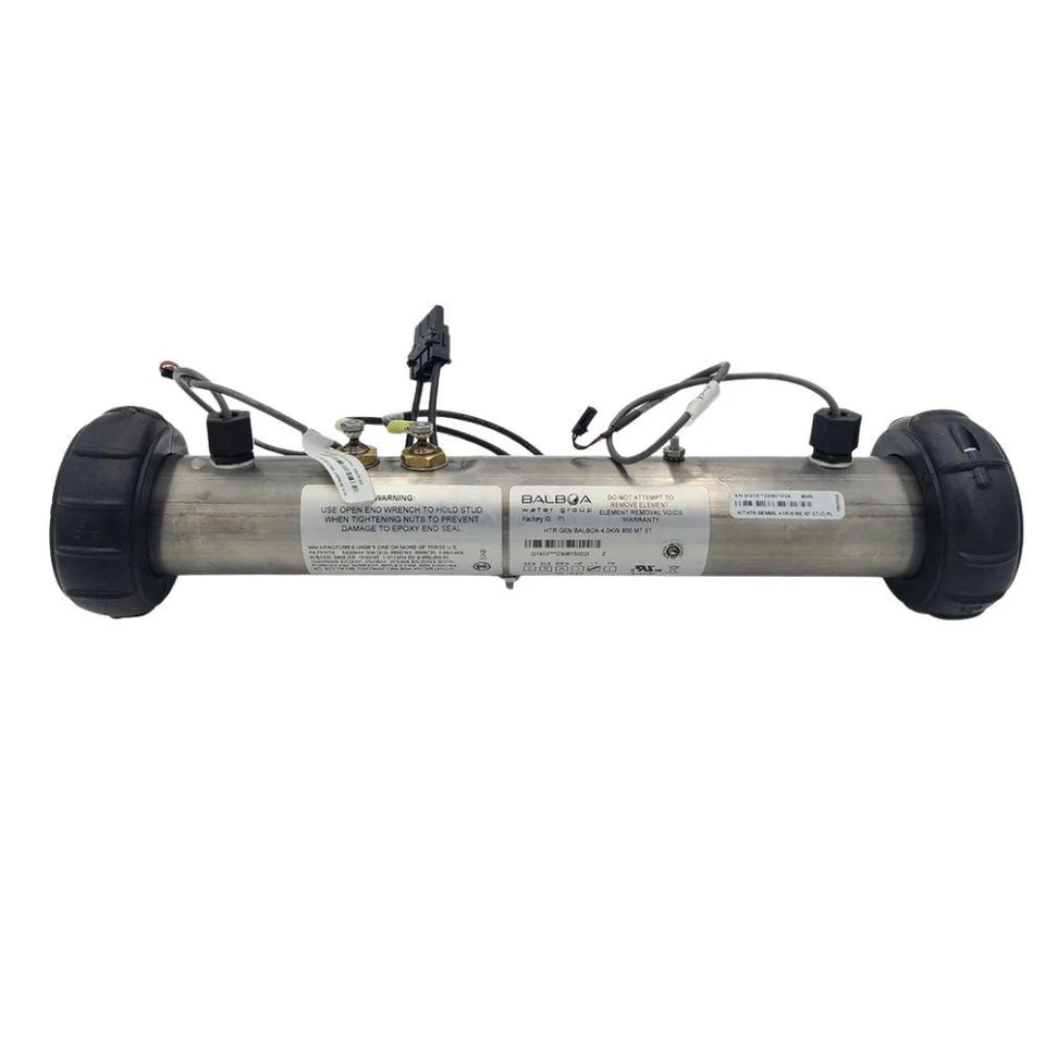  Balboa 4.0Kw Flo-Thru Heater Assembly with Sensors 58303 