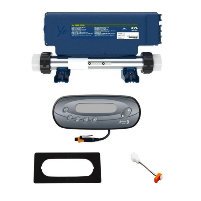 Gecko Alliance Control System Bundle Gecko In.Ye-5 4.0kw/ in.K450 Topside, with light cord, and adapter plate 