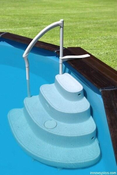 InnovaPlas Majestic Above Ground Pool Steps 8000