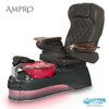 Gulfstream Pedicure Chair, AMPRO black on black