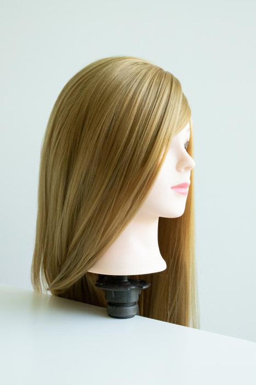 SkinAct Cosmetology Mannequin Head 20 - 24 Synthetic Hair