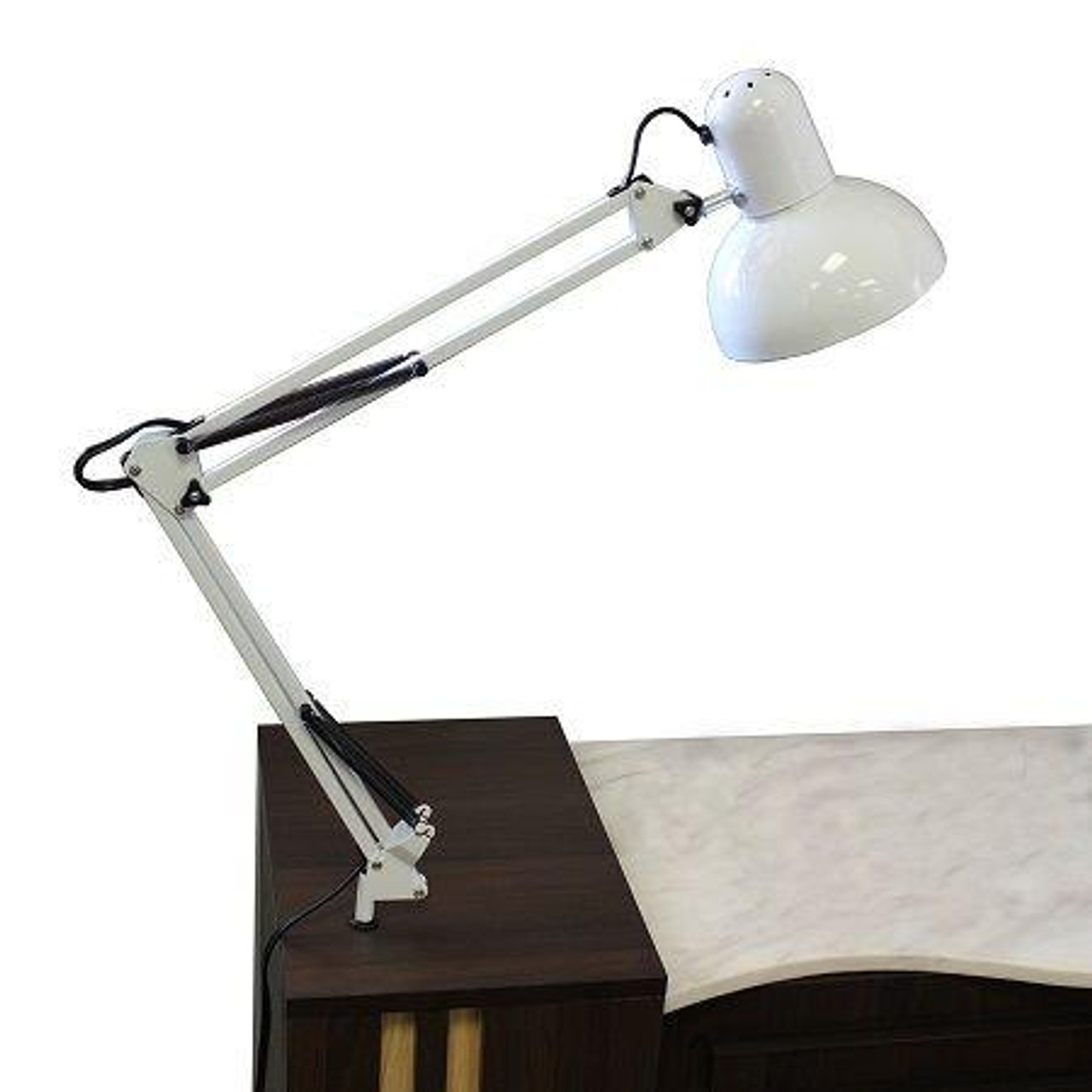 Vintage White Black Desk Lamp College Desk Lamps Nail Desk Lamp for Bedroom  Home Office - China LED Desk Lamp, Table Light | Made-in-China.com