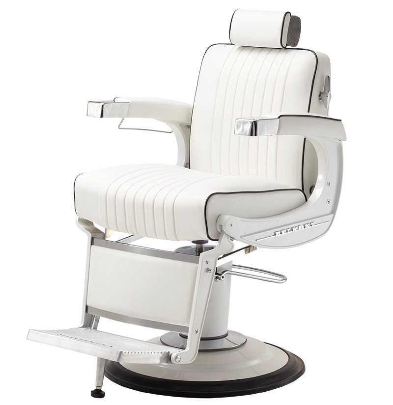 Takara Belmont Barber Chair, ELEGANCE 225 ELITE WHITE