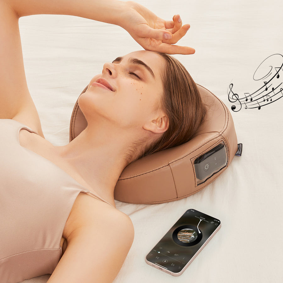 Master Massage Music Face Cushion, UltraPlush, Otter