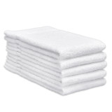 ERC Cotton Terry Towels, 16x30, Heavyweight, White