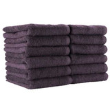 ERC Options, Lightweight Bleach Resistant Towels, 16" x 27", Purple (12 Pack) ERC Wiping Products