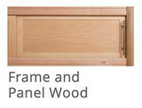 Oakworks Table Options, Clinician, Cabinet with Frame & Panel Wood Door Oakworks