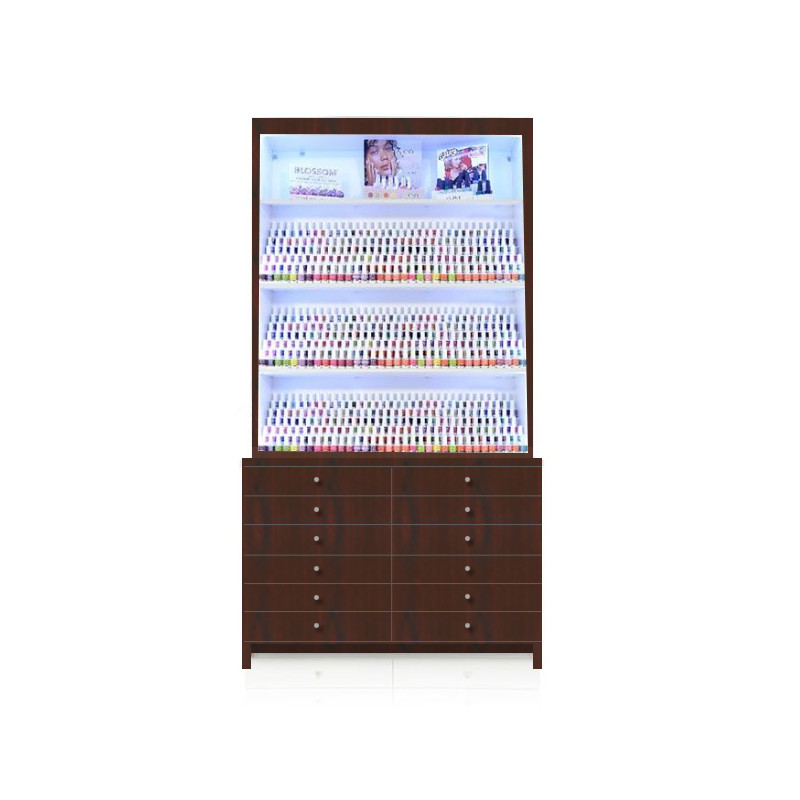 ANS Nail Salon Polish & Powder Display
