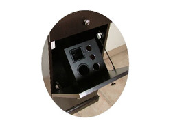 Jeffco Hair Styling Vanity, Portable, ELITE E06 Tool Tilt Out Closeup Jeffco Hair Styling Vanity, Portable, ELITE E06 Tool Tilt Out Closeup