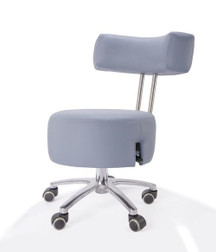 Belava Nail Salon Furniture Technician Stool, PERFORMER, smokey gray Belava Nail Salon Furniture Technician Stool, PERFORMER, smokey gray