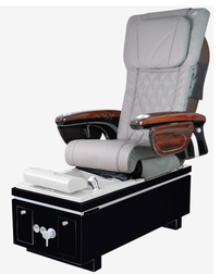 KATAI II Pedicure Spa + P20C Massage Chair gray