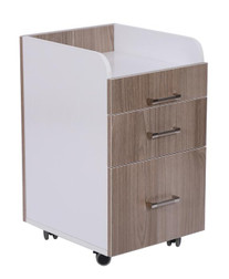 Mayakoba Salon Furniture Pedicure Cart, MILAN light wood Mayakoba Salon Furniture Pedicure Cart, MILAN light wood