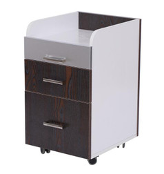 Mayakoba Salon Furniture Pedicure Cart, MILAN dark wood Mayakoba Salon Furniture Pedicure Cart, MILAN dark wood