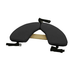 Touch America Massage Table Hanging Armrest Shelf, Black