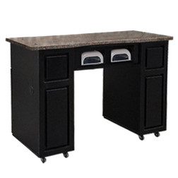 Deco Salon Manicure Table CANTERBURY (BUV) Black Deco Salon Manicure Table CANTERBURY (BUV) Black
