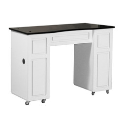 Deco Salon Manicure Table CANTERBURY (B) Single Deco Salon Manicure Table CANTERBURY (B) Single