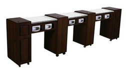 Deco Salon Manicure Table CANTERBURY (DUV) Chocolate
