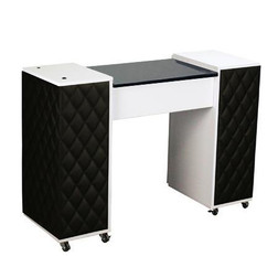 Deco Salon Manicure Table LE BEAU AUSSI (A) Black on White