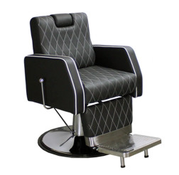 Deco Salon Furniture Barber Chair CARNEGIE, black