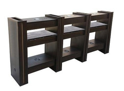 Deco Salon Nail Drying Station For 6 ALEGO, Dark Cherry