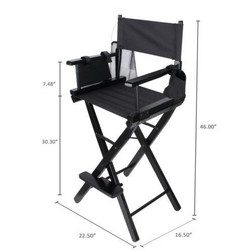 Deco Salon Furniture Makeup Chair, VMAX, dimensions