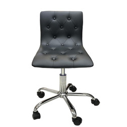 Deco Manicure Technician Stool ELIZABETH, black