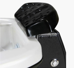 Continuum Pedicure Spa Chair VANTAGE footrest side view