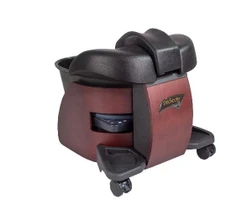 Continuum Portable Footspa, PEDICUTE, light wood with black