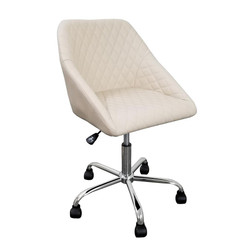 Deco Salon Furniture Customer Chair, DAYTON, Almond