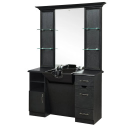 DIR Barber Station, Taylor, Ash Black  DIR Barber Station, Taylor, Ash Black