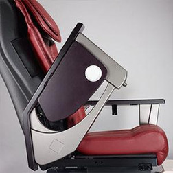 J&A Pedicure Spa Chair EPISODE LX armrest