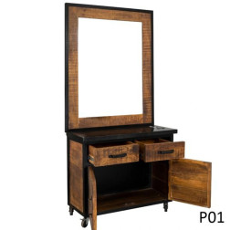 Deco Styling Station, Essen, P01, Open Cabinet  Deco Styling Station, Essen, P01, Open Cabinet