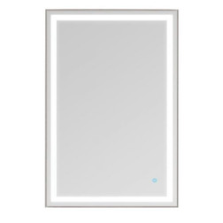 Deco Wall Mount Mirror, AURORA LED front view Deco Wall Mount Mirror, AURORA LED front view