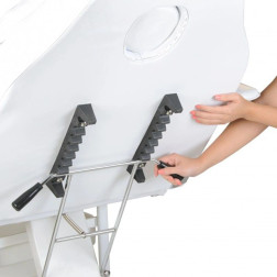 ANS Salon Furniture Facial Beauty Chair, Manual, EM202, Front Bottom View 