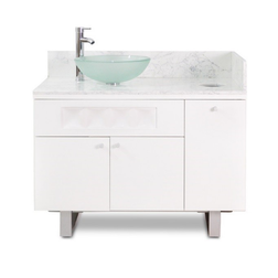 ANS Manicure Sink, Marble Top, Regis, Single, 42"