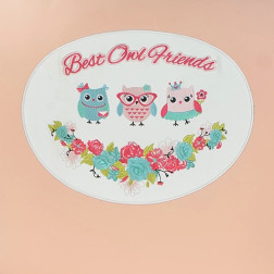 ANS Kids Pedicure Spa, Contempo Peach Best Owl Friends, Image Close Up
