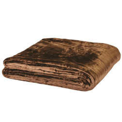 Earthlite PREMIUM Microfiber Fleece Blanket, espresso Earthlite PREMIUM Microfiber Fleece Blanket, espresso
