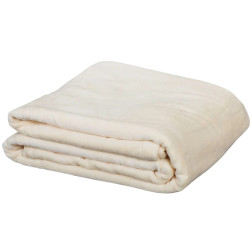 Earthlite PREMIUM Microfiber Fleece Blanket, creme Earthlite PREMIUM Microfiber Fleece Blanket, creme