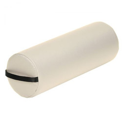 Earthlite Jumbo Round Bolster, vanilla creme