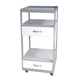Belava Esthetician Cart, ELORA, white
