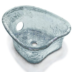 Gulfstream Heart Shape Glass Bowl