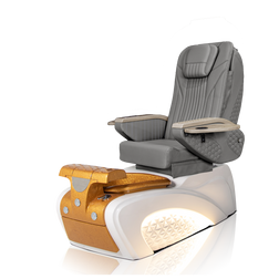MILANA Pedicure Spa + Truluck Massage Chair Intense Gray MILANA Pedicure Spa + Truluck Massage Chair Intense Gray