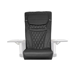 T-Spa Pedicure Chair Pad Set, T-TIMELESS, black T-Spa Pedicure Chair Pad Set, T-TIMELESS, black