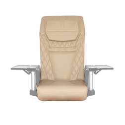 T-Spa Pedicure Chair Pad Set, T-TIMELESS, khaki T-Spa Pedicure Chair Pad Set, T-TIMELESS, khaki