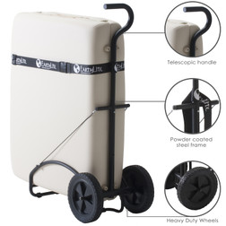 Earthlite Traveler Table Cart - features Earthlite Traveler Table Cart - features