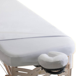 Earthlite ESSENTIAL Microfiber Sheet Set White